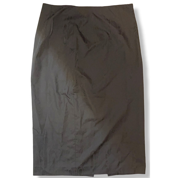 PAULE KA Paris Skirt ~  Black Wood Grain Pattern ~ M ~ "sample" ~ NEW - Picture 2 of 8